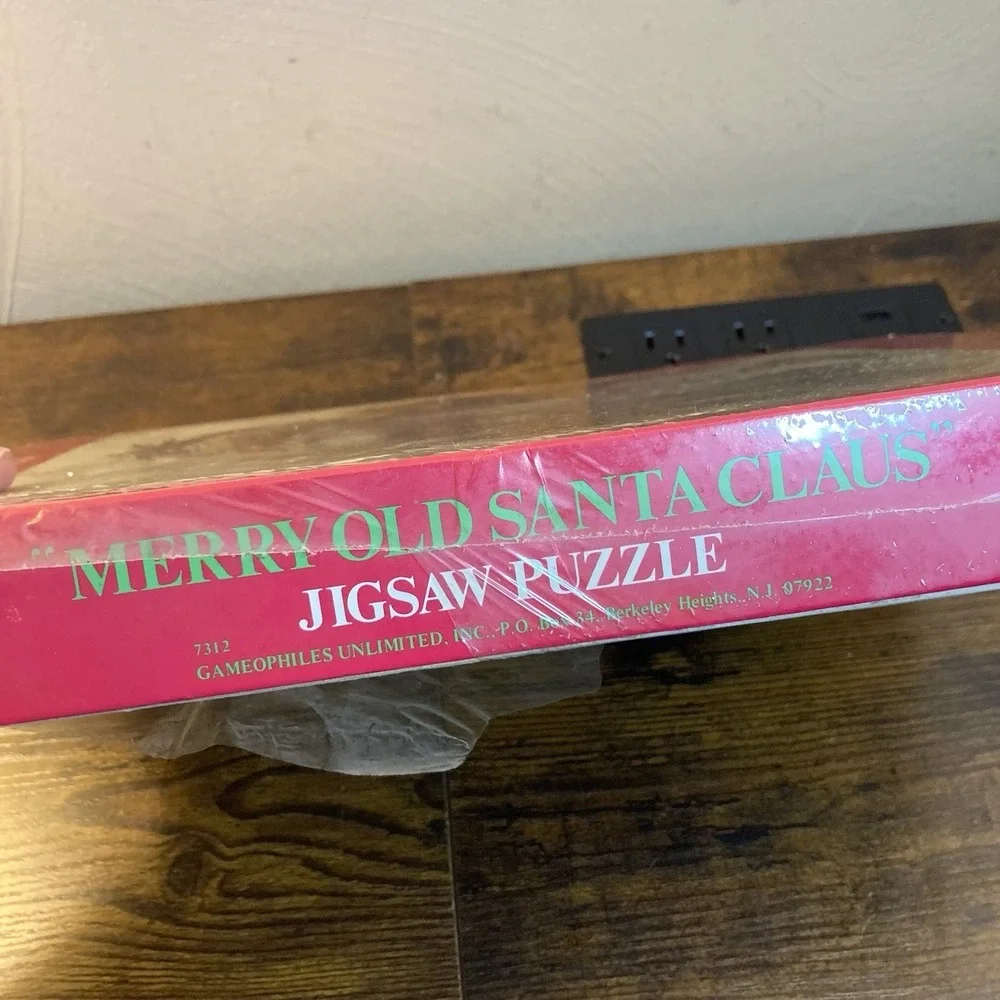 Merry Old Santa‎ Claus Jigsaw Puzzle Vtg 1973 Thomas Nast Harpers Weekly 500pc